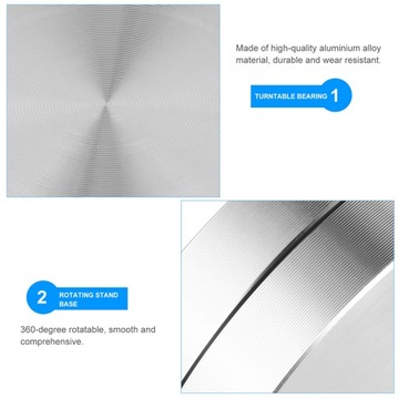 ВРАЩАЮЩАЯСЯ ОСНОВА ДЛЯ ТОРТОВ, ВРАЩЕНИЕ НА 360°.