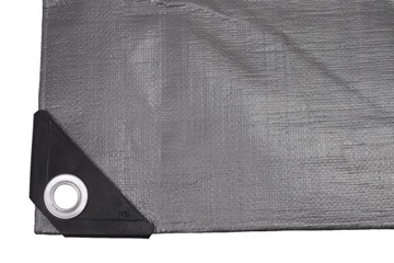 БРЕЗЕНТ 8Х8м МЕГА ТОЛЩИННЫЙ, УСИЛЕННЫЙ, ПРОЧНЫЙ 260Г, МОРОЗОСТОЙКИЙ, УФ++