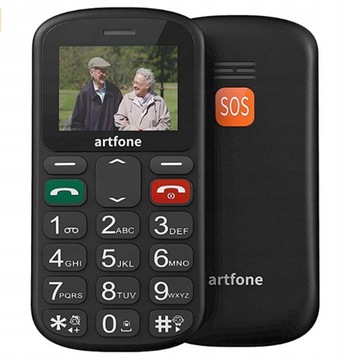 Artfone CS181 Odblokowany Telefon Dual-SIM Senior