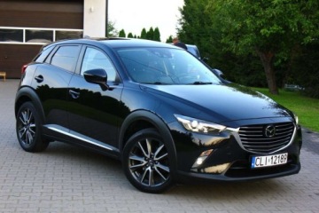 Mazda CX-3 Crossover 2.0 SKY-G i-ELOOP 150KM 2016 Mazda CX-3 2.0 150KM AWD I Wlasciciel Serwis Bezwypadkowy Bogata Wersja FV