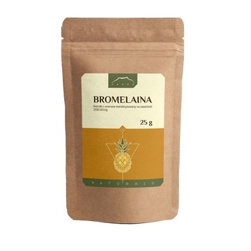 Bromelaina 25g ekstrakt z ananasa 2500 GDU/g Nanga