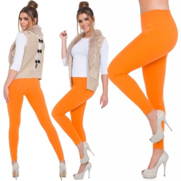 DŁUGIE LEGGINSY PANEL WYSOKI STAN GETRY LWP 3XL