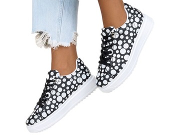 SNEAKERSY DAMSKIE NA PLATFORMIE SPORTOWE OBUWIE 36