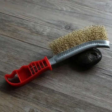 ЛАТУННАЯ ПРОВОЛОЧНАЯ ЩЕТКА ДЛЯ ЧИСТКИ ДИСКОВ