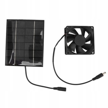 ZESTAW 2W PANEL SŁONECZNY Z WENTYLATOR 6V