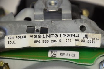 VW AUDI PODUSZKA AIRBAG 8P0880201E 8Z0971589J