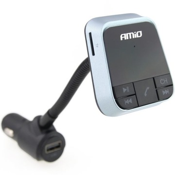TRANSMITER FM SAMOCHODOWY Bluetooth ładowarka USB