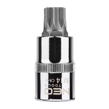 NEO TOOLS KONCOWKA SPLINE NA NASADCE 1/2, M14 X 55