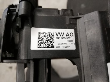 VW JETTA MK7 VII КОМБИНИРОВАННЫЙ ПЕРЕКЛЮЧАТЕЛЬ 5Q1953521AJ