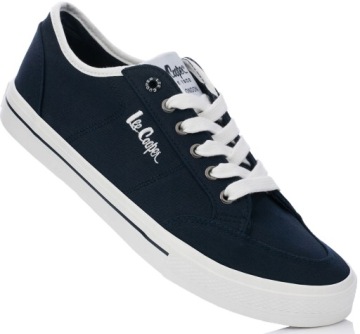 LEE COOPER MĘSKIE TRAMPKI NISKIE GRANATOWE r. 45