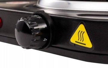 МОЩНАЯ ПОРТАТИВНАЯ ЭЛЕКТРИЧЕСКАЯ ПЛИТА С ДВУМЯ КОНФОРМАМИ