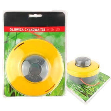 GŁOWICA ŻYŁKOWA T22 WZMACNIANA M10x1,25 DO KOS DEMON NAC STIGA HECHT STIHL