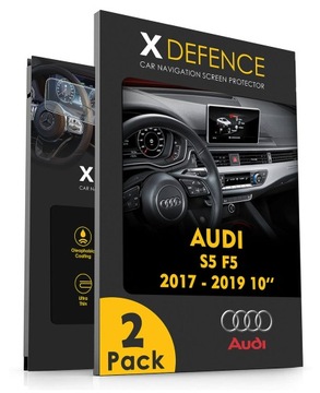 2w1 SZKŁO OCHRONNE NA NAWIGACJĘ EKRAN DO AUDI S5 F5 2017-2019 10