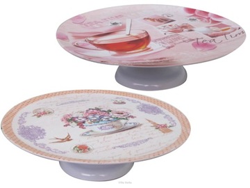 Patera na ciasto tort na stopce TEA TIME (30246)