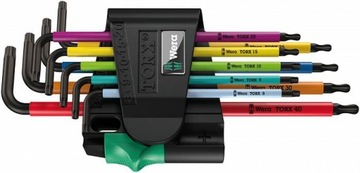 WERA Zestaw klucze trzpieniowe TORX BO MULTICOLOUR