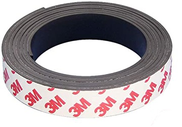 МАГНИТНАЯ ЛЕНТА с клеем 3М, САМОКЛЕЯЩАЯСЯ, РАЗМЕРЫ: 500см/10мм/1,5мм