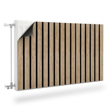Mata MAGNETYCZNA Na Grzejnik LAMELE Deski 110x60