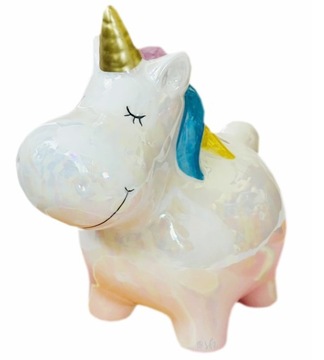 SKARBONKA CERAMICZNA JEDNOROŻEC DZIECI UNICORN