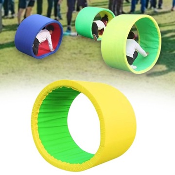 Круг для ползания, оборудование для сенсорного обучения, игровой реквизит, интерактивный желтый цвет.