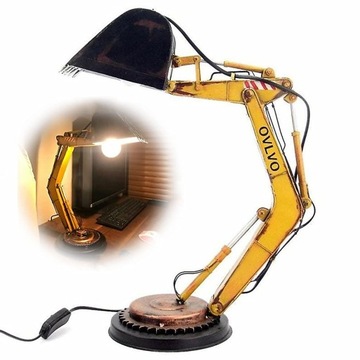 Lampa biurkowa Symulowana koparki lampka stołowa