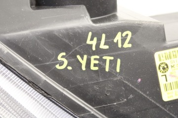 SKODA YETI 09-12R SVĚTLOMET PŘEDNÍ LEVÝ SVĚTLO
