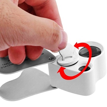 ЮВЕЛИРНАЯ ЛУПА LED UV 60x 30x