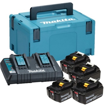 ZESTAW ZASILAJĄCY 4x5 Ah MAKITA 197626-8 MKP3PT184