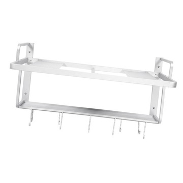 Космическая алюминиевая двухслойная настенная подвесная стойка для микроволновой печи