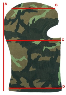 Хлопковая балаклава с 1 отверстием MFH M95 CZ Camo Moro, универсальная + Бесплатно