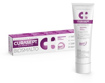 CURASEPT PASTA BIOSMALTO SENSITIVE WRAŻLIWE ZĘBY