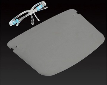 HELMET прозрачные очки-маска для лица