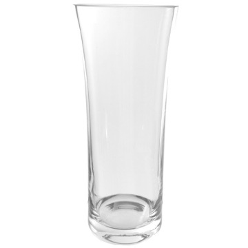 СТЕКЛЯННАЯ ВАЗА ДЛЯ ЦВЕТОВ, узкая, 25 см
