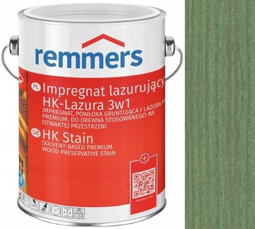 REMMERS HK-LASUR LAZURA DO ELEWACJI 5L ZIELONY