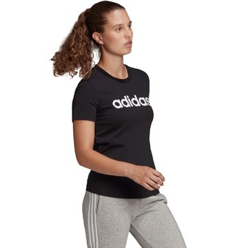 Koszulka damska adidas Essentials Slim T-Shirt czarna GL0769 L