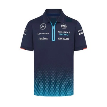 Koszulka TEAM polo WILLIAMS RACING F1 2024 r. 4XL