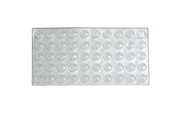 ODBOJNIKI SAMOPRZYLEPNE SILIKONOWE 8 X 2 MM 50 SZT