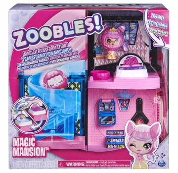 Zestaw z figurką Zoobles Magiczna Willa