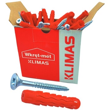 Kołki uniwersalny Wkręt-Met 10 x 60 mm / 50 szt.