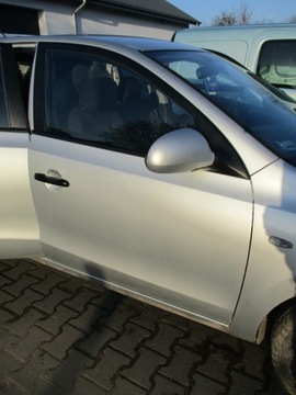 DRZWI PRAWE PRZÓD LUSTERKO HYUNDAI I30 I 08R 2R KOMPLETNE