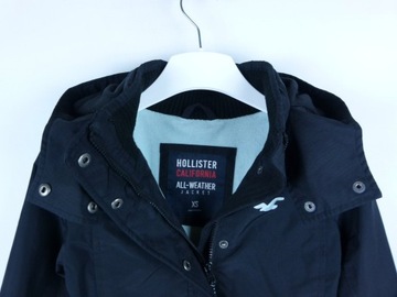 Hollister All-Weather przejściowa kurtka na polarze / XS
