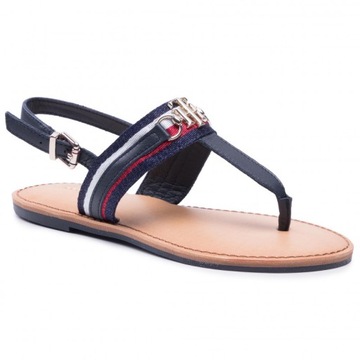 SANDAŁY DAMSKIE TOMMY HILFIGER SANDAŁKI BUTY 38