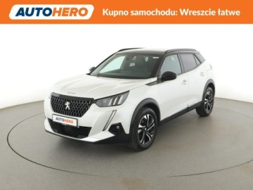 Peugeot 2008 II SUV 1.2 PureTech 130KM 2021 Peugeot 2008 GT, virtual, full led, navi, kamera,