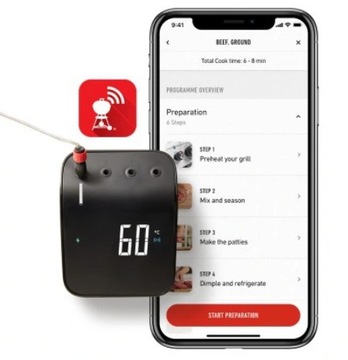 Termometr Wifi Weber Connect Smart Grilling Hub