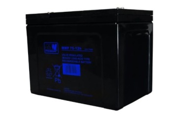 Akumulátor Mwp 75-12h (Long Life, 12V-75ah, Bolt M6L)