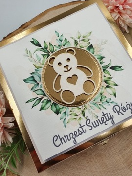 Сувенир на Святое Крещение - денежная шкатулка