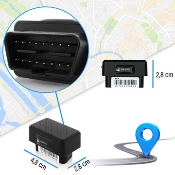 GPS GSM автомобильный OBD локатор SMS WWW отслеживание