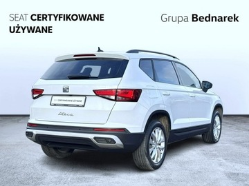 Seat Ateca SUV Facelifting 1.5 EcoTSI 150KM 2022 Seat Ateca Bezwypadkowy / Salon Polska / Serwis, zdjęcie 4
