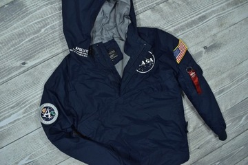 Ciepła Wodoodporna Kurtka Anorak Nasa Alpha Industries M