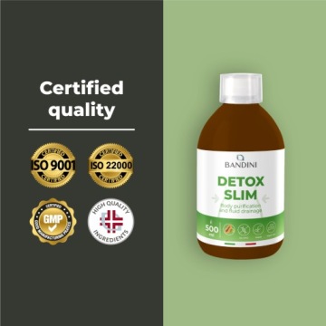 DeTox Detox Slim 500 мл Дренажной жидкости пищеварительности, антиоксидант