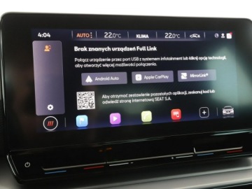Seat Leon III Hatchback Facelifting 1.5 EcoTSI 150KM 2020 Seat Leon FR automat virtual mHEV navi kamera ACC, zdjęcie 22